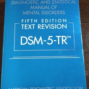 Diagnostic and Statistical Manual of Mental Disorders 5th Ed. DSM-5-TR PaperBack